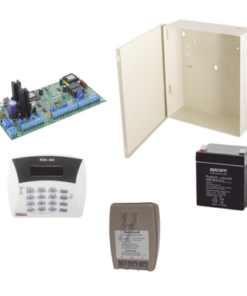 HUNTER-6-KTB - HUNTER-6-KTB-PIMA-Kit de Alarma 6 zonas con Panel de Alarma, Teclado, Gabinete, Batería y Transformador. - Relematic.mx - HUNTER6KTB-p