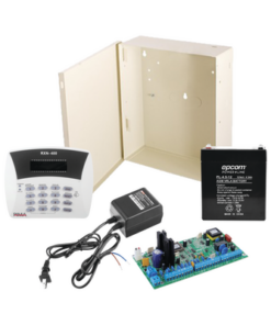 HUNTER8-KTB - HUNTER8-KTB-PIMA-Kit de Alarma Hunter8 con Panel de Alarma, Teclado, Gabinete, Batería y Transformador. - Relematic.mx - HUNTER8KTB-p