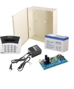 HUNTER8-KTBR - HUNTER8-KTBR-PIMA-Kit de Alarma Hunter8 para uso de Transmisor Radio incluye Panel de Alarma, Teclado, Gabinete, Batería de 7Ah y Transformador. - Relematic.mx - HUNTER8KTBR-p