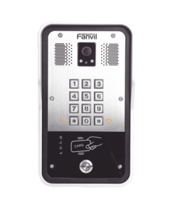 I31S-D-TL-FANVIL-Video Portero SIP Con Cámara, 1 Relevador Integrado, Onvif y lector de tarjetas RFID para acceso