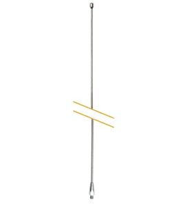 IC-56 - IC-56-HUSTLER-Látigo para Antena CB de 259 cm de Acero Inoxidable - Relematic.mx - IC56det