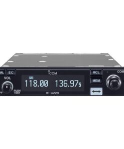 IC-A220 - IC-A220-ICOM-Radio móvil aéreo en rango de frecuencia: 118.000-136.975 MHz, cuenta con 20 canales regulares y 50 canales de memoria. - Relematic.mx - ICA220