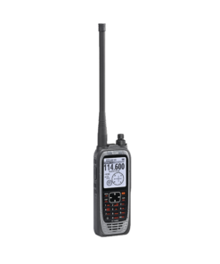 IC-A25N - IC-A25N-ICOM-Radio portátil aéreo VHF con display de 2.3 pulgadas y teclado, 6W (PEP) de potencia, navegación, bluetooth y GPS, batería, cargador, antena y clip incluidos - Relematic.mx - ICA25N-h