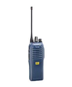 IC-F4201DEX/24 - IC-F4201DEX/24-ICOM-Radio portátil digital y analógico IS certificado ATEX, en la banda de 400-470MHz, 16 canales, 1W de Tx  Batería, cargador, antena y clip incluidos. - Relematic.mx - ICF3201DEX-P