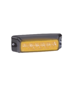 IPX600B-A-FEDERAL SIGNAL-Luz auxiliar de 6 LED, Flasher Integrado, Color ámbar, Mica Transparente