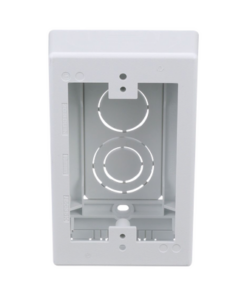 JBX3510WH-A-PANDUIT-Caja de Pared Superficial, Uso Universal con Placas de Pared, con Cinta Adhesiva, Color Blanco