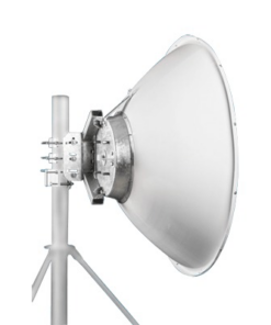 JRMD120010/11RA-JIROUS-Antena parabólica 4 ft para radio B11 y AF11, ganancia de  40.5 ± 1 dBi, conector guía de onda, Alto aislamiento al ruido en enlaces vecinos, 10-12 GHz, Montaje de acero inoxidable incluido 