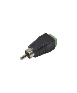 JR-R591 - JR-R591-EPCOM POWERLINE-Adaptador RCA MACHO Tipo Jack Polarizado / Terminales Tipo Tornillo / Polarizado (+/-) / Recomendado para Video y AUDIO en sistemas de video vigilancia a 2 Hilos. - Relematic.mx - JRR591-p