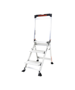 JUMBO-STEP-3WHR - JUMBO-STEP-3WHR-Little Giant Ladder Systems-Escalera de Tijera con Punto de Apoyo Anti-caídas de 0.67 m (Nivel de Pie), con Peldaños JUMBO, (SKU 11903). - Relematic.mx - JUMBOSTEP3WHR-p
