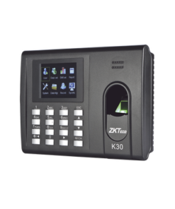 K-30 - K-30-ZKTECO-Checador de Huella y Tarjetas para Tiempo y Asistencia con Batería de Respaldo/ Comunicación TCP/IP / Reportes directo a Excel por USB (Función SSR) / Salida de relevador para cerradura - Relematic.mx - K30-p