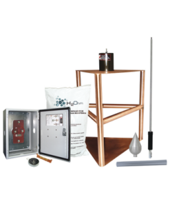 KDA-03 - KDA-03-TOTAL GROUND-Kit de Pararrayo con Punta con Diámetro de Protección de 200 metros. - Relematic.mx - KDA03-p