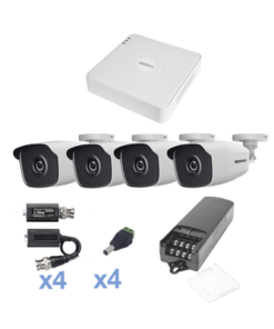 KESTXLT4BW - KESTXLT4BW-EPCOM PROFESSIONAL-KIT TurboHD 1080 Lite / DVR 4 Canales / 4 Cámaras Bala (exterior 2.8 mm) / Transceptores / Conectores / Fuente de Poder Profesional - Relematic.mx - KESTXLT4BW-p