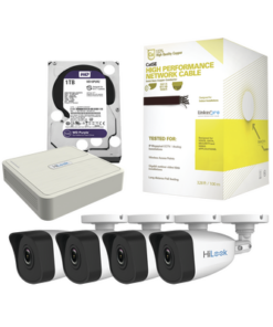 KHL4B/1TB - KHL4B/1TB-HiLook by HIKVISION-Kit IP 4 Megapixel / NVR de 4 Canales / 4 Cámaras IP / Bobina de Cable de 100 mts / Disco Duro 1 TB - Relematic.mx - KHL4B_1TB-p