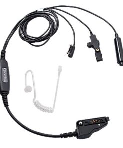 KHS-12BL - KHS-12BL-KENWOOD-Micrófono con Audífono 3 Cables color negro (IS) P/ TK2140-3140/ TK280-380/ TK-480/ TK2180-3180/ NX200-300. - Relematic.mx - KHS12BLdet