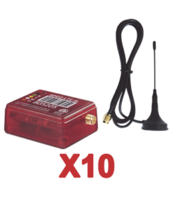 KIT10MN02-M2M SERVICES-KIt de 10 Comunicadores de Alarma MN02LTEMV3 con Antena 4GLTEM and 5G / Incluyen 2 Años de Cobertura / Aplicación Gratuita / Cero Configuración / Compatible Honeywell/DSC/CROW/PIMA