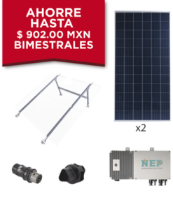 KIT1BDM600POLI - KIT1BDM600POLI-EPCOM-Kit Solar para Interconexión de 550 W de Potencia, 220 Vca con Microinversores y Paneles Policristalinos  - Relematic.mx - KIT1BDM600POLI-p