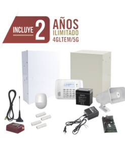 KIT2MINI-HONEYWELL HOME RESIDEO-KIT de Alarma con 2 AÑOS de Comunicación Ilimitada 4GLTEM / 5G