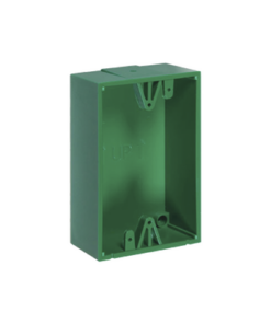KIT-71100A-G-STI-Caja trasera de montaje color verde para estaciones de parada STOPPER