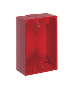 KIT-71100A-R-STI-Caja trasera de montaje color rojo para estaciones de parada STOPPER