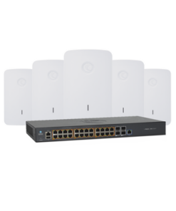 KITCNPILOTE425-SW-CAMBIUM NETWORKS-Kit Wi-Fi Empresarial de 5 Access Point e425H y un switch PoE EX2028P