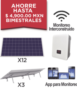 KITEPCOM3KV3 - KITEPCOM3KV3-SYSCOM-Kit solar para interconexión de 3 KW de potencia, 220 Vca con inversor de cadena y paneles policristalinos. - Relematic.mx - KITEPCOM3KV3-p
