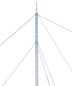 KTZ-30E-018P - KTZ-30E-018P-SYSCOM TOWERS-Kit de Torre Arriostrada de Techo de 18 m con Tramo STZ30 Galvanizado Electrolítico (No incluye retenida). - Relematic.mx - KTZ30E018P-p