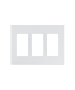 LFGR-3-CWH - LFGR-3-CWH-LUTRON ELECTRONICS-Tapa de cristal para apagador o atenuador, 3 espacio. - Relematic.mx - LFGR3CWH-p