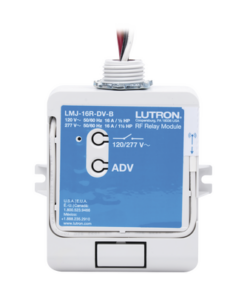 LMJ-16R-DV-B - LMJ16RDVB-LUTRON ELECTRONICS-(RadioRA2) Relay control de iluminación, carga 16A, 120/277V, compatible con RadioRA2, RA2Select y RR3. - Relematic.mx - LMJ16RDVB-p