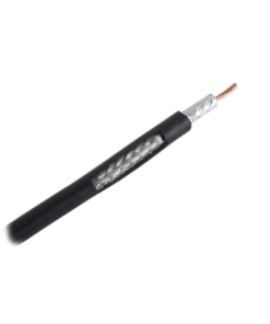 LMR-240UF-Times Microwave-RG-8X, Metro de Cable Coaxial Ultra Flexible, Conductor Central de Cobre Trenzado, Malla de Cobre Estañado, 50 Ohms