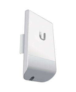 LOCOM5-UBIQUITI-NanoStation airMAX locoM5 CPE,  hasta 150 Mbps, frecuencia 5 GHz (5170-5875 MHz) con antena integrada de 13 dBi