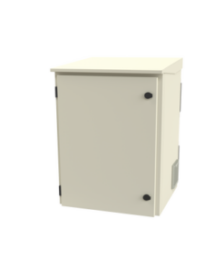 LP-FORTE-16U-R2-LINKEDPRO BY EPCOM-Gabinete con Rack de 19" de 16U para Poste/Torre/Pared de Exterior con Ventiladores, Filtro Lateral y Termostato.