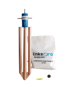 LP-GROUND-200A - LP-GROUND-200A-LINKEDPRO BY EPCOM-Electrodo para Corriente Máxima de 200 Amp. con Compuesto Mejorador de Terreno - Relematic.mx - LPGROUND200A-p
