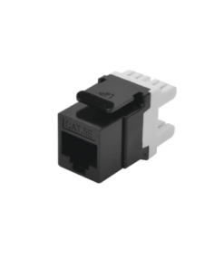 LP-KJ-549-BK-LINKEDPRO BY EPCOM-Módulo Jack Keystone Cat5e con terminación en ángulo 180 º Color Negro