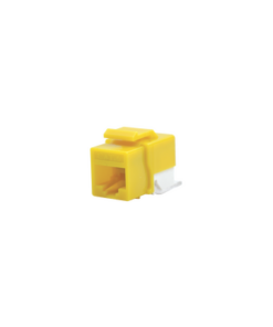 LP-KJ-610-YE-LINKEDPRO BY EPCOM-Módulo Jack Cat6 sin Herramienta (toolless) keystone - Color Amarillo