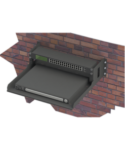 LP-RAP-1802-LINKEDPRO BY EPCOM-Rack Abierto de Montaje en Pared, de 19in, de 2 Unidades de Rack, con Charola de 460 mm de Profundidad, Se envía el Gabinete Armado.