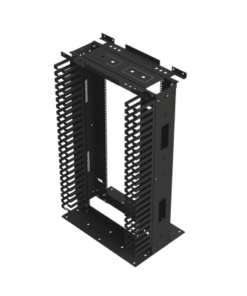 LP-RL24-PRO - LP-RL24-PRO-LINKEDPRO BY EPCOM-Rack de Acero de 4ft x 19in, 24UR con Organizadores Verticales Y Guía Superior para Cableado. - Relematic.mx - LPRL24PRO-p
