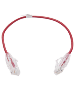 LP-UT6-030-RD28-LINKEDPRO BY EPCOM-Cable de Parcheo Slim UTP Cat6 - 30 cm Rojo Diámetro Reducido (28 AWG)