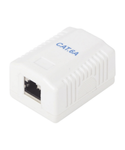 LP-WP-40-C6A-LINKEDPRO BY EPCOM-Caja de Pared con 1 Puerto, Incluye 1 Jack STP Cat6A