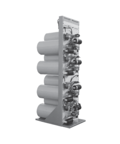 M101-150-3TRM19-TELEWAVE, INC-Combinador TELEWAVE en rack 19", 148-174 MHz, 3 Canales (10"Diám.) 105 kHz, 125 Watt, N Hembras.