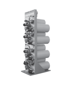 M101-450-5TRM-3Q-TELEWAVE, INC-Combinador de Alta-Q en Rack 19", 400-512 MHz, 5Can.(10"Dia.) 2dB @ 150KHz (min.) 150Watt, N Hembras.