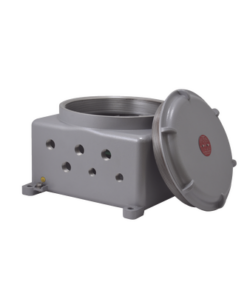 MBA3S-5A-VIDEOTEC-Caja de Comunicación a Prueba de Explosión en Aluminio, 24Vca, Cumple con ATEX Ex II 2G Ex d IIC T5 Gb, Intemperie IP66, para  Serie Maximus Videotec