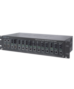 MC-1500R - MC-1500R-PLANET-Chasis para 15 convertidores de medios con opción de fuente redundante - Relematic.mx - MC1500R-p