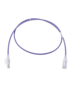 MC6-03-0828B - MC6-03-0828B-SIEMON-Patch Cord MC6 Modular Cat6 UTP, CM/LS0H, 3ft, Color Violeta, Diámetro Reducido (28AWG), Versión Bulk (Sin Empaque Individual) - Relematic.mx - MC6030828B-p