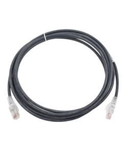 MC6-10-01B-SIEMON-Patch Cord MC6 Modular Cat6 UTP, CM/LS0H, 3.05 Metros (10 Pies), Color Negro, Versión Bulk (Sin Empaque Individual)