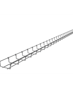 MG-50-421EZ - MG-50-421EZ-CHAROFIL-Charola Tipo Malla 33/100 mm, Acabado Electro Zinc, Hasta 53 Cables Cat6, Tramo de 3 Metros - Relematic.mx - MG50421EZ-p