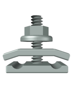 ML-51-KIT1EZ - ML-51-KIT1EZ-CHAROFIL-Kit 1 versión light para unir tramos de charola MallaFils, con acabado Electro Zinc - Relematic.mx - ML51KIT1EZ-p