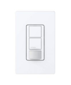 MS-OPS6-DDV-WH - MSOPS6DDVWH-LUTRON ELECTRONICS-(XCT) Apagador doble con sensor de presencia, ideal para salas de entretenimiento, conferencia, etc. - Relematic.mx - MSOPS6DDVWH-p