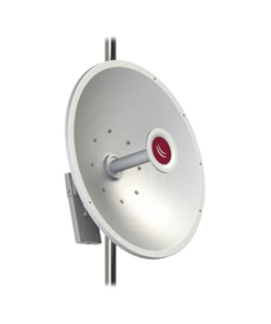 MTAD-5G-30D3-PA-MIKROTIK-(mANT30 PA) Antena direccional 4.7 - 5.8 GHz, 30dBi de ganancia conector SMA Hembra. Con montaje de alineación de precisión