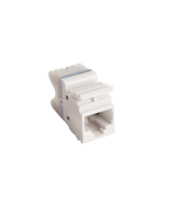 MX6-F02B-SIEMON-Jack MAX UTP Categoría 6, Estilo 110, Montaje Plano, Color Blanco, Versión Bulk (Sin Empaque Individual)