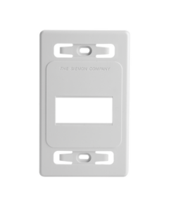 MX-FP-S-03-02B - MX-FP-S-03-02B-SIEMON-Placa de pared modular MAX, de 3 salidas, color blanco, version bulk (Sin Empaque Individual) - Relematic.mx - MXFPS0302B-p
